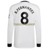 Original Fußballtrikot Manchester United B. Fernandes 8 Auswärtstrikot 2022-23 Langarm Für Herren